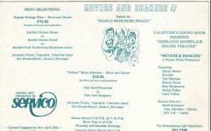 1983 Mover and Shakers flyer