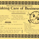 1984 Taking Care of Business 1 flyer