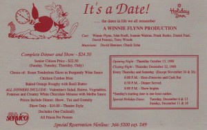 1988 It's a Date '88 flyer