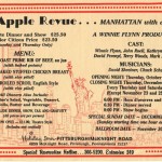 1989 Big Apple Revue flyer